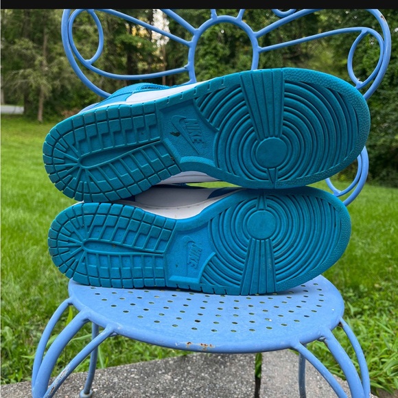 Nike Dunk High Laser Blue Sz10 Mens - Picture 6 of 9